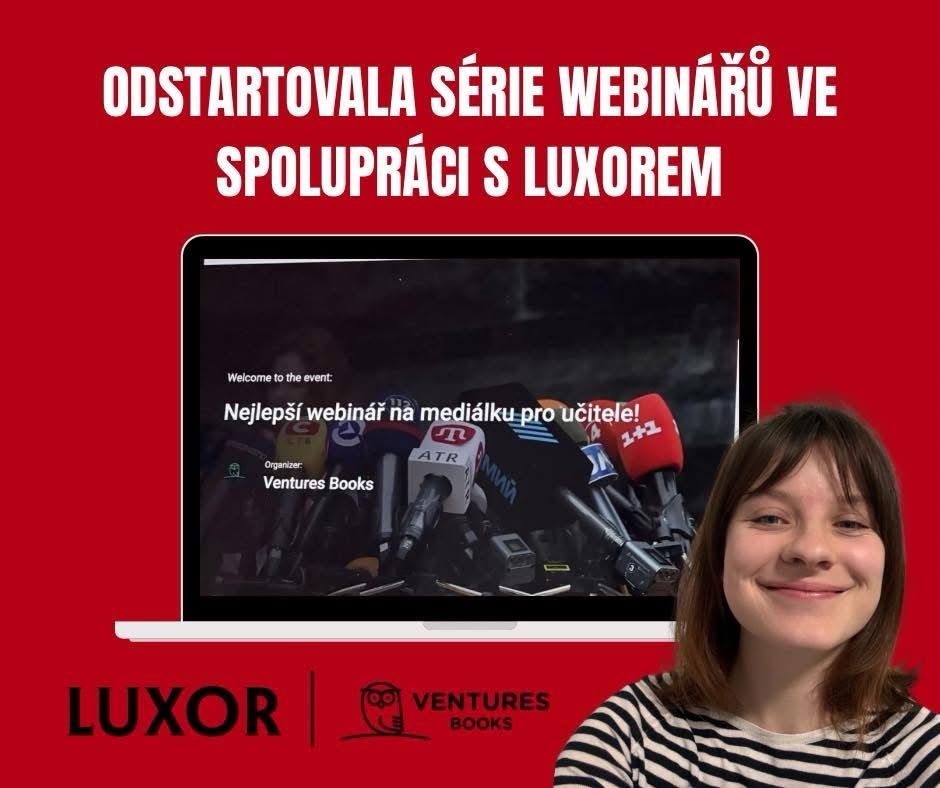 Webináře pro Luxor komunitu: 8 dílů pro učitele ilustrace